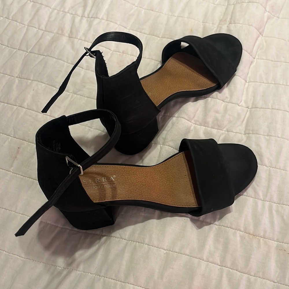 Black heels